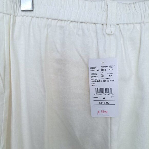 Olivia Linen-Blend Wide-Leg Pants - Laura - Picture 5 of 7
